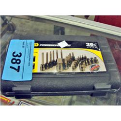 26pc stanley professional bit socket set