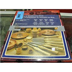 Craftsman wood turning chisel set