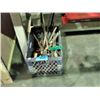 Image 1 : Milk crate filled with assorted wood workers
