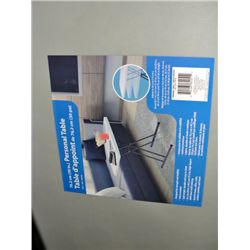 Folding personal table