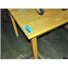 Image 1 : Small wooden dinette table