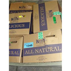 5 boxes of kettle brand potato chips