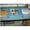 Image 1 : 3 small blue baskets of misc; jewelers molds