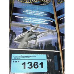Black cat radio controlled helicopter