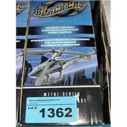 Black cat radio controlled helicopter