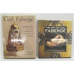 Two Hardback Books, Carl Faberge' Interest