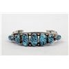 Image 1 : Old Pawn Navajo Sterling Turquoise Bracelet