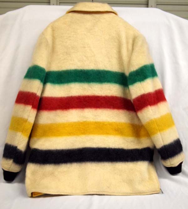 Man's Coat Made From Hudson Bay Blanket