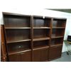 Image 1 : 3 Cherry Bookcases