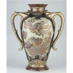 Two-handled Chinese floor vase