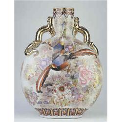 Two-handled Chinese floor vase