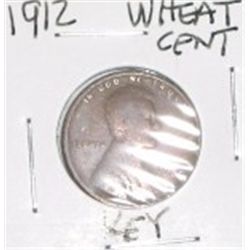 1912 WHEAT CENT *RARE KEY DATE EARLY PENNY!! COIN CAME OUT OF SAFE!!
