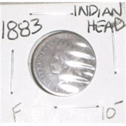 1883 INDIAN HEAD CENT RED BOOK VALUE IS $10.00+ *RARE FINE GRADE!! COIN CAME OUT OF SAFE!!