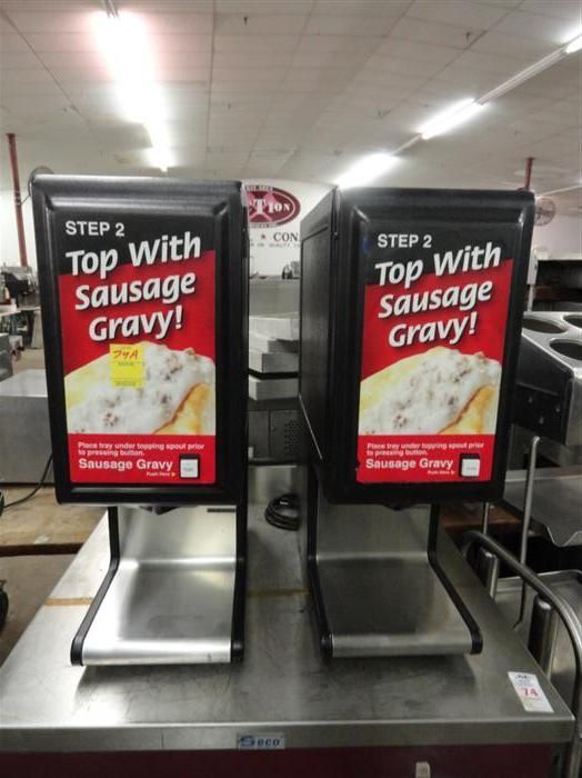 Sausage Gravy Dispenser