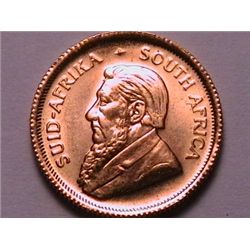 1/10th Ounce Gold KrugerRands BU