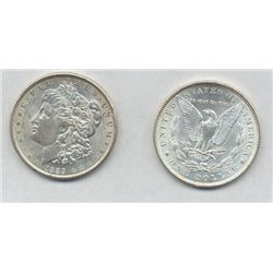 1889 SILVER MORGAN DOLLAR AU