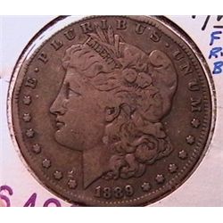 1889-S Morgan Dollar F15