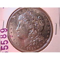 1921-D Morgan Dollar AU50