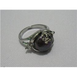 BLACK KISHI PEARL SILVER