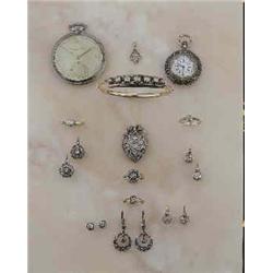 Diamond ear studs