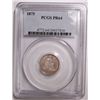 Image 1 : 1875 SEATED LIBERTY DIME, PCGS PR 64