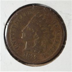1877 Indian One Cent NICE G-VG