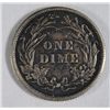 Image 2 : 1910 BARBER DIME MS64+ NICE