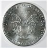 Image 2 : 2011 UNCIRCULATED SILVER EAGLE GEM BU, LAST YEARS EDITION OF THE ONE OUNCE COIN FROM THE U.S. MINT