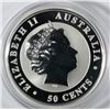 Image 2 : 2013 AUSTRALIAN KOALA HALF DOLLAR HALF OUNCE .999 SILVER COIN
