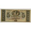 Image 1 : $5 Remainder note CITIZENS' BANK LOUISIANA