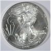 Image 1 : 1999 AMERICAN SILVER EAGLE ONE OUNCE .999 SILVER COIN, NICE BU