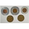 Image 2 : A VARIETY OF TOKENS AND GOOD LUCK PENNYS