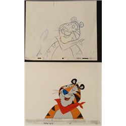Cel Frosted Flakes Animation Tony Tiger Orig Drawing