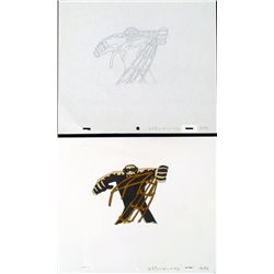 Original Breaking Out Cel Herculoids Production Drawing