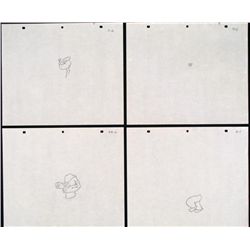 Drawing Happy-Go-Lucky Original Animation Popeye Art
