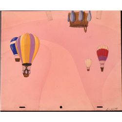 Background Animation Up Up and Away Original Ballons