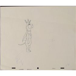 Dog Astro The Jetsons Original Drawing Animation Art