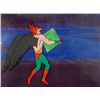 Image 2 : Hawkman Orig Animation Production Cel & 2 Drawings Frmd