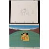 Image 1 : Orig Muttley Cel Animation Background Drawing Wacky Art