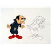 Image 2 : The Smurfs Art Original Drawing Cel Baffled Animation