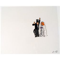 Cel Perfect Couple Animation Original Bride and Groom