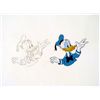 Image 2 : Donald Duck Drawing Original Checking In Animation Cel