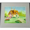 Image 1 : Pig/Pill Animation Original Cel Background Fine Work