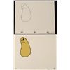 Image 1 : Gleep Production Cel Drawing Orig Herculoids Art Gloop