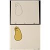 Image 1 : Gleep Production Cel Drawing Orig Herculoids Art Gloop