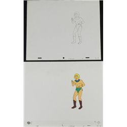 Echo Original Drawing Herculoids Animation Cel Dorno