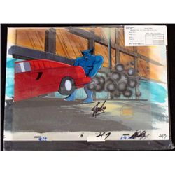 Cel Orig Production X-Men Signed Stan Lee Background