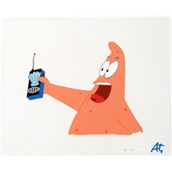 Animation Art Cel Spongebob Original Heartbreaking News