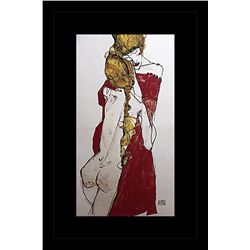 Egon Schiele Erotic Sketch Lithograph