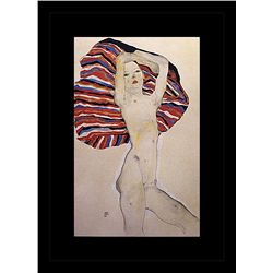Egon Schiele Erotic Sketch Lithograph